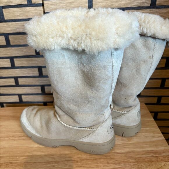 Ugg Sand Ultimate Tall Boots Size 6 - Picture 2 of 9